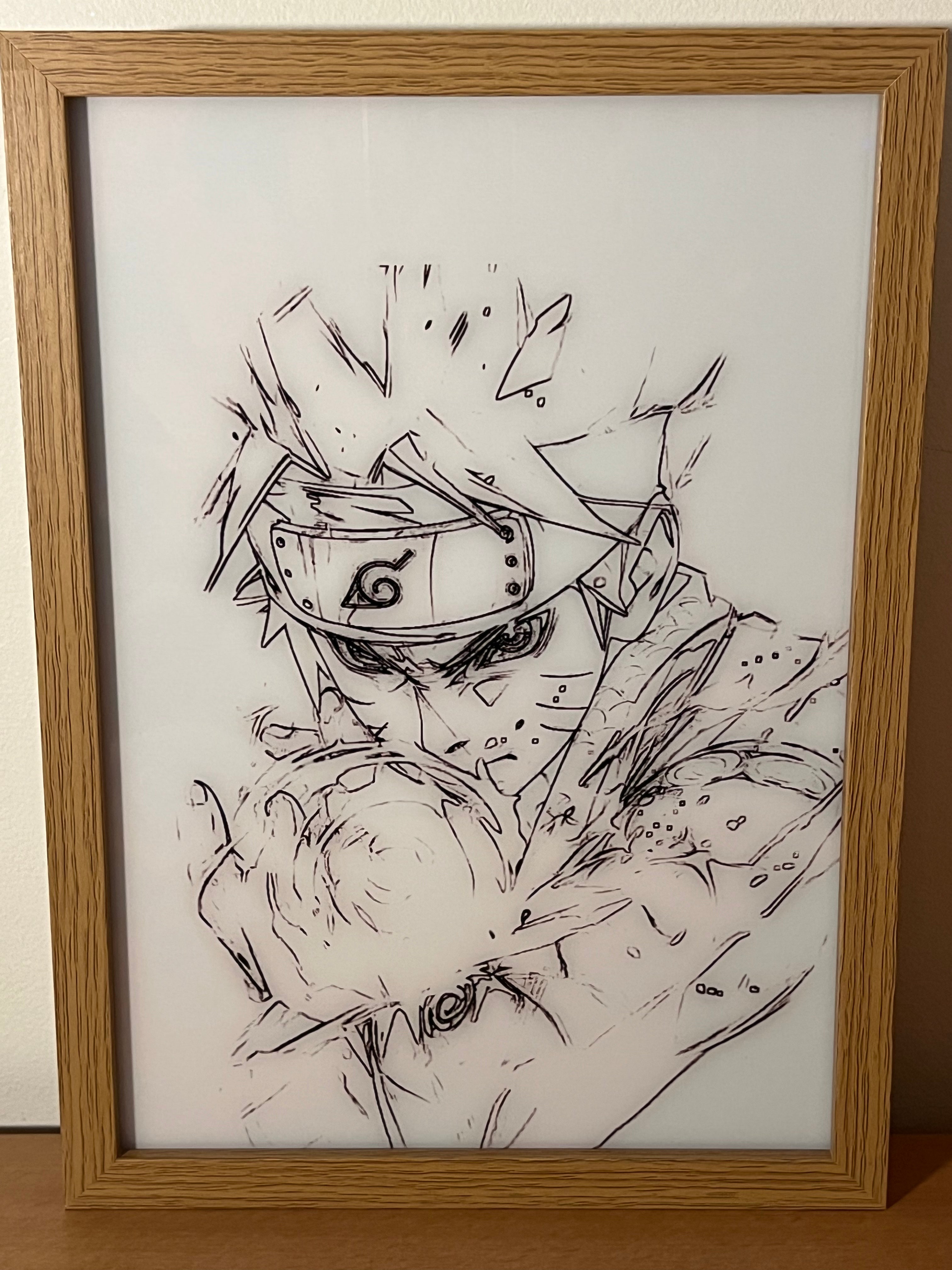 Cadre Lumineux - Naruto