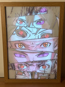 Cadre Lumineux - Naruto Eyes