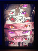 Cadre Lumineux - Naruto Eyes